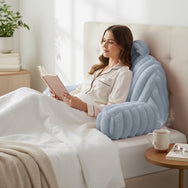 Velosso Jumbo Cord Faux Rabbit Fur Cuddle Pillow