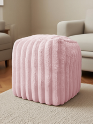 Home Republic Jumbo Cord Faux Fur Bean Bag