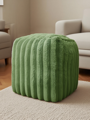 Home Republic Jumbo Cord Faux Fur Bean Bag