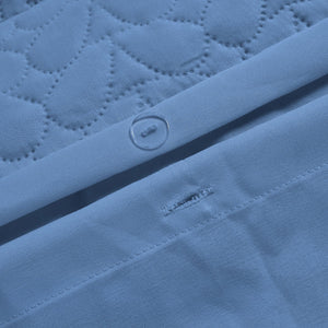 Velosso Kinsley Embossed Pattern Duvet Cover and Pillowcase Set
