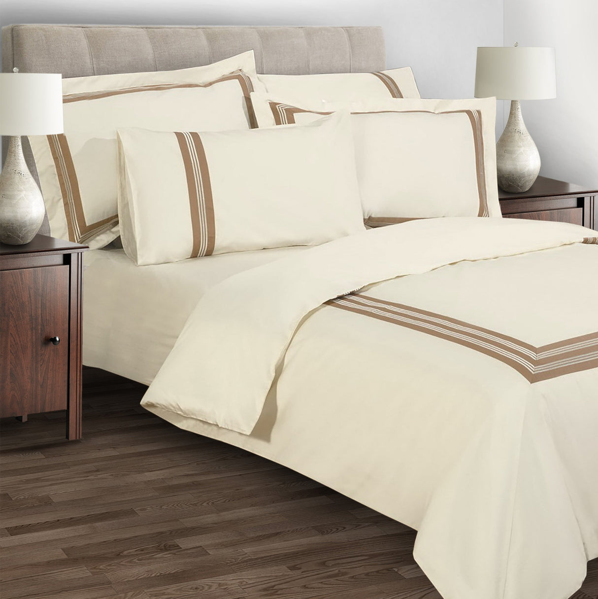 Sweet Dreams Knightsbridge 100% Egyptian Cotton 330 Thread Count Duvet Cover