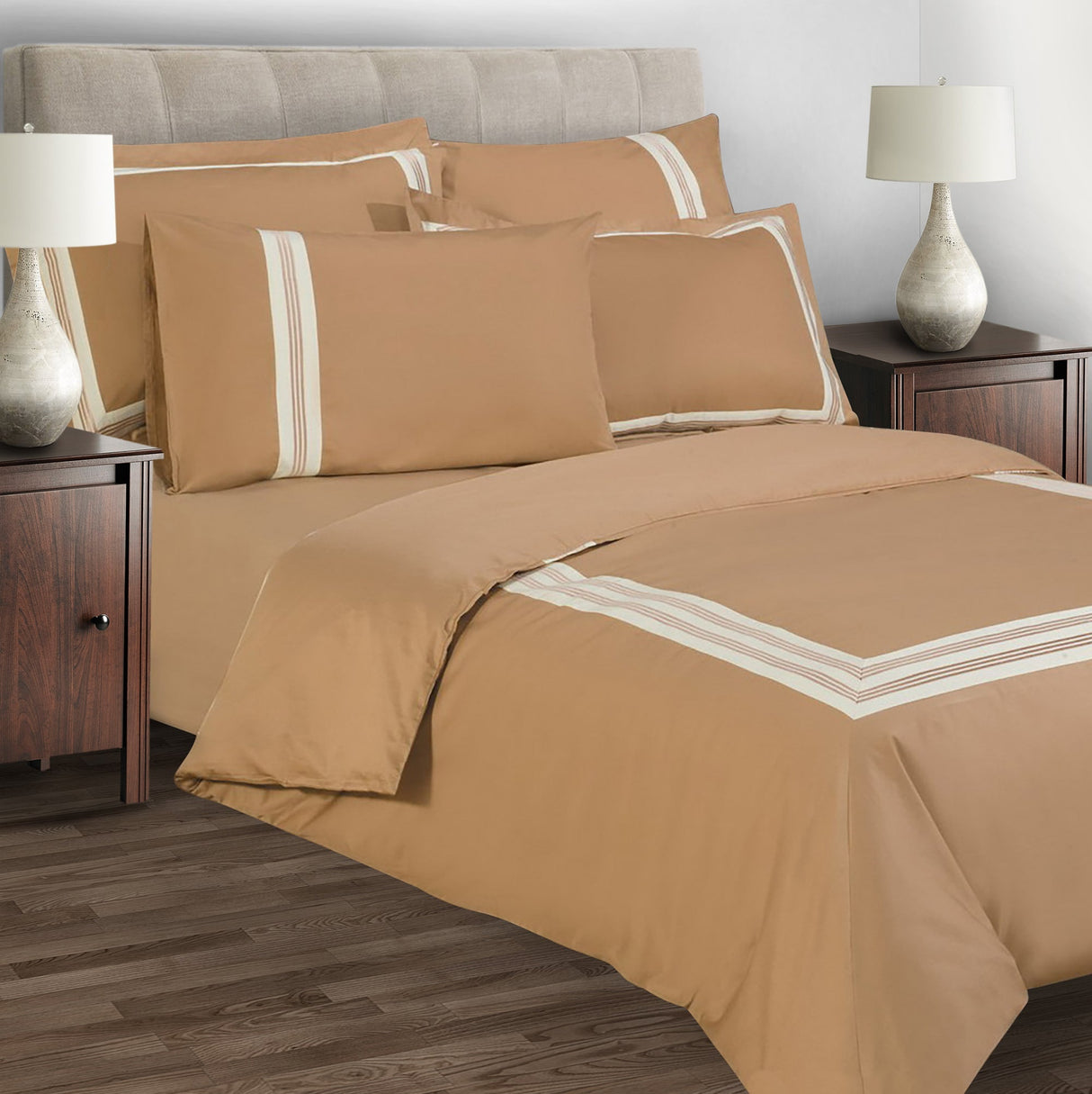 Sweet Dreams Knightsbridge 100% Egyptian Cotton 330 Thread Count Duvet Cover