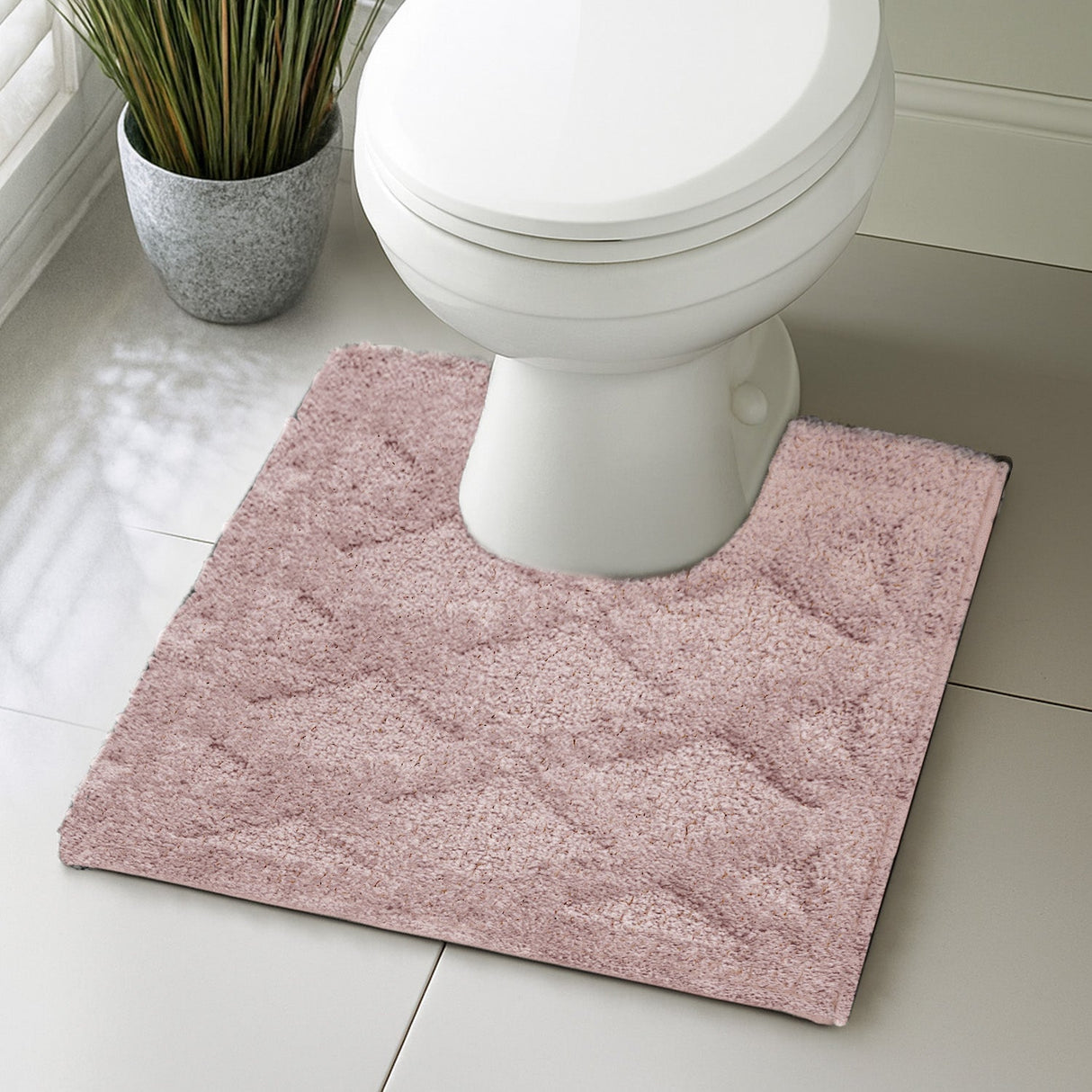 Velosso Knox Bath/ Pedestal Mat Cashmere Feel