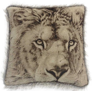 Intimates Lion Fur Trim Cushion