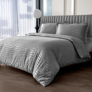 Velosso Larson Stripe Duvet Cover & Pillowcase Set