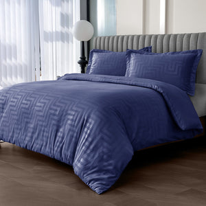 Velosso Larson Stripe Duvet Cover & Pillowcase Set