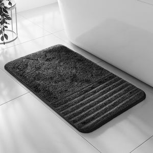 Velosso Linear Bath/ Pedestal Mat Cashmere Feel