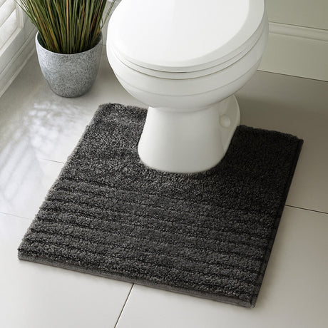 Velosso Linear Bath/ Pedestal Mat Cashmere Feel