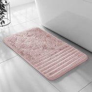 Velosso Linear Bath/ Pedestal Mat Cashmere Feel