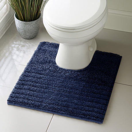 Velosso Linear Bath/ Pedestal Mat Cashmere Feel