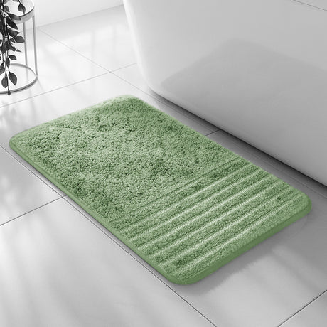 Velosso Linear Bath/ Pedestal Mat Cashmere Feel