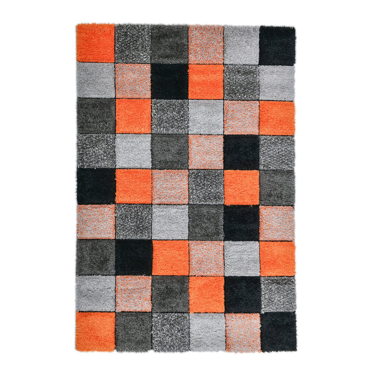 Home Republic Manhattan Blocks Rug Long Pile