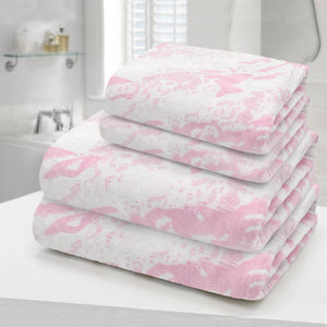 Velosso Marble Printed Towels 100% Cotton