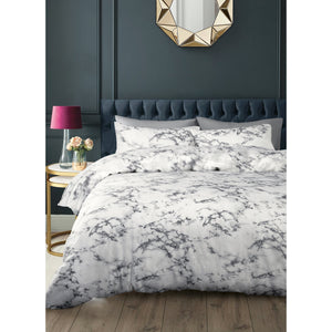 Velosso Marble Duvet Cover & Pillowcase Set