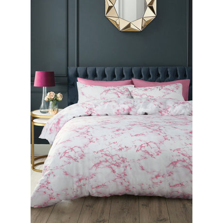 Velosso Marble Duvet Cover & Pillowcase Set