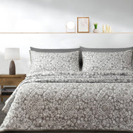 Velosso Matteo Floral Jacquard Bedspread Set
