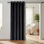 Velosso Luna Velvet Ring Top Door Curtain