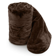 Velosso Faux Mink Plush Soft Blanket Throw