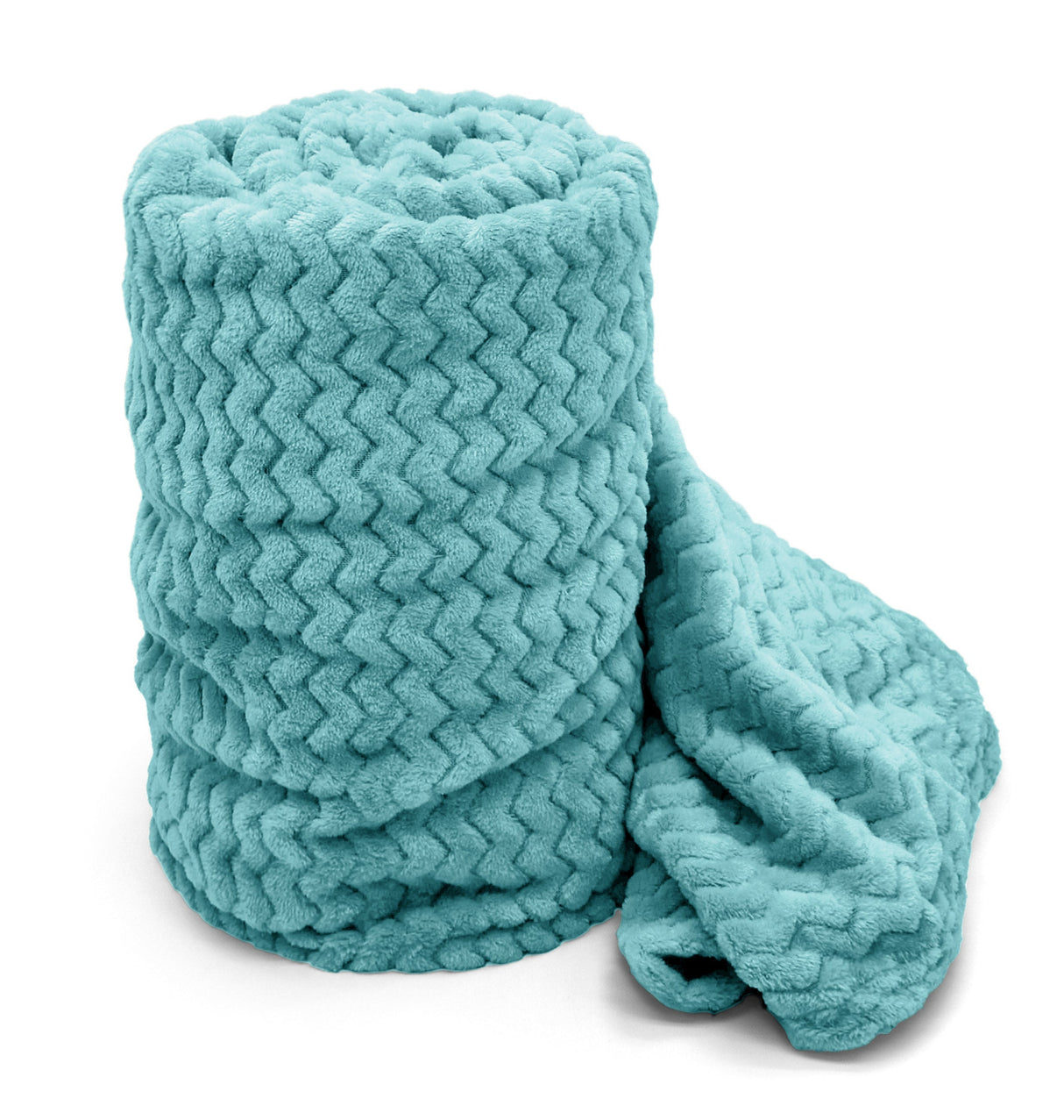 Velosso Super Soft Plush Chevron Blanket Throw