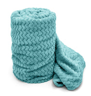 Velosso Super Soft Plush Chevron Blanket Throw