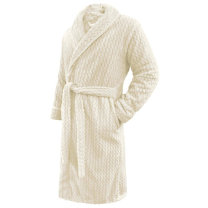 Velosso Moda Chevron Flannel Bath Robe
