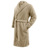 Velosso Moda Chevron Flannel Bath Robe