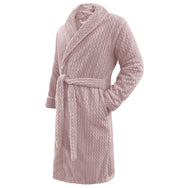 Velosso Moda Chevron Flannel Bath Robe