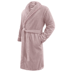 Velosso Moda Chevron Flannel Bath Robe