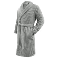 Velosso Moda Chevron Flannel Bath Robe