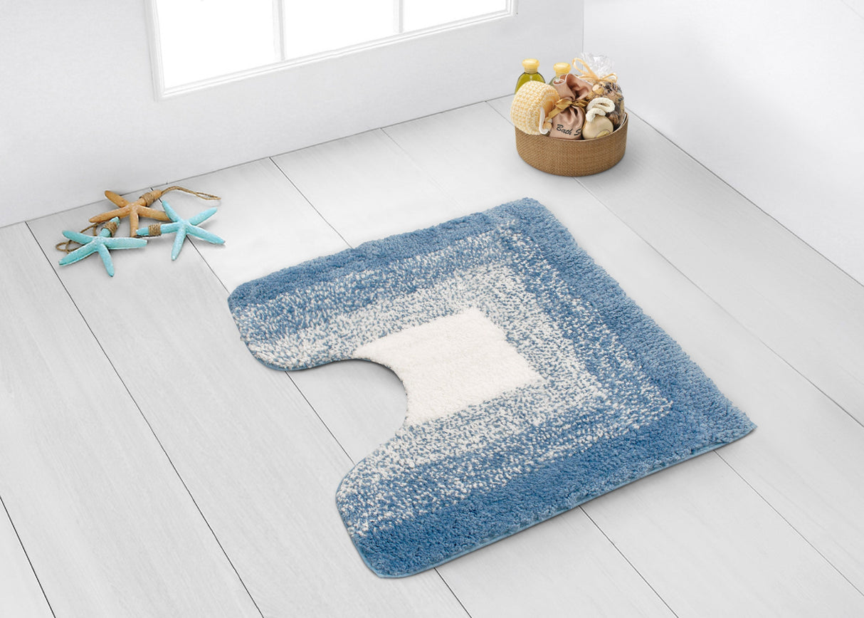 Velosso Nova Cashmere Feel Bath/ Pedestal Mat Anti Slip