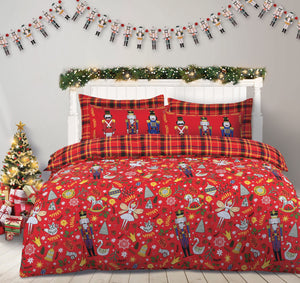 Velosso Nutcracker Duvet Cover & Pillowcase Set