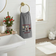 Velosso Nutcracker 2 Pack Christmas Cotton Hand Towels