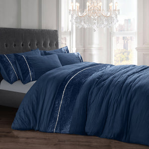 Intimates Diamante Orleans Duvet Cover & Pillowcase Set