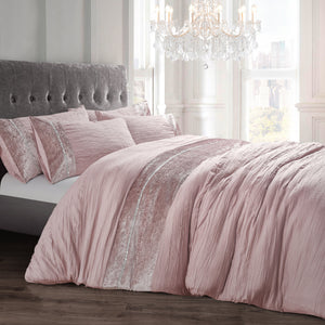 Intimates Diamante Orleans Duvet Cover & Pillowcase Set