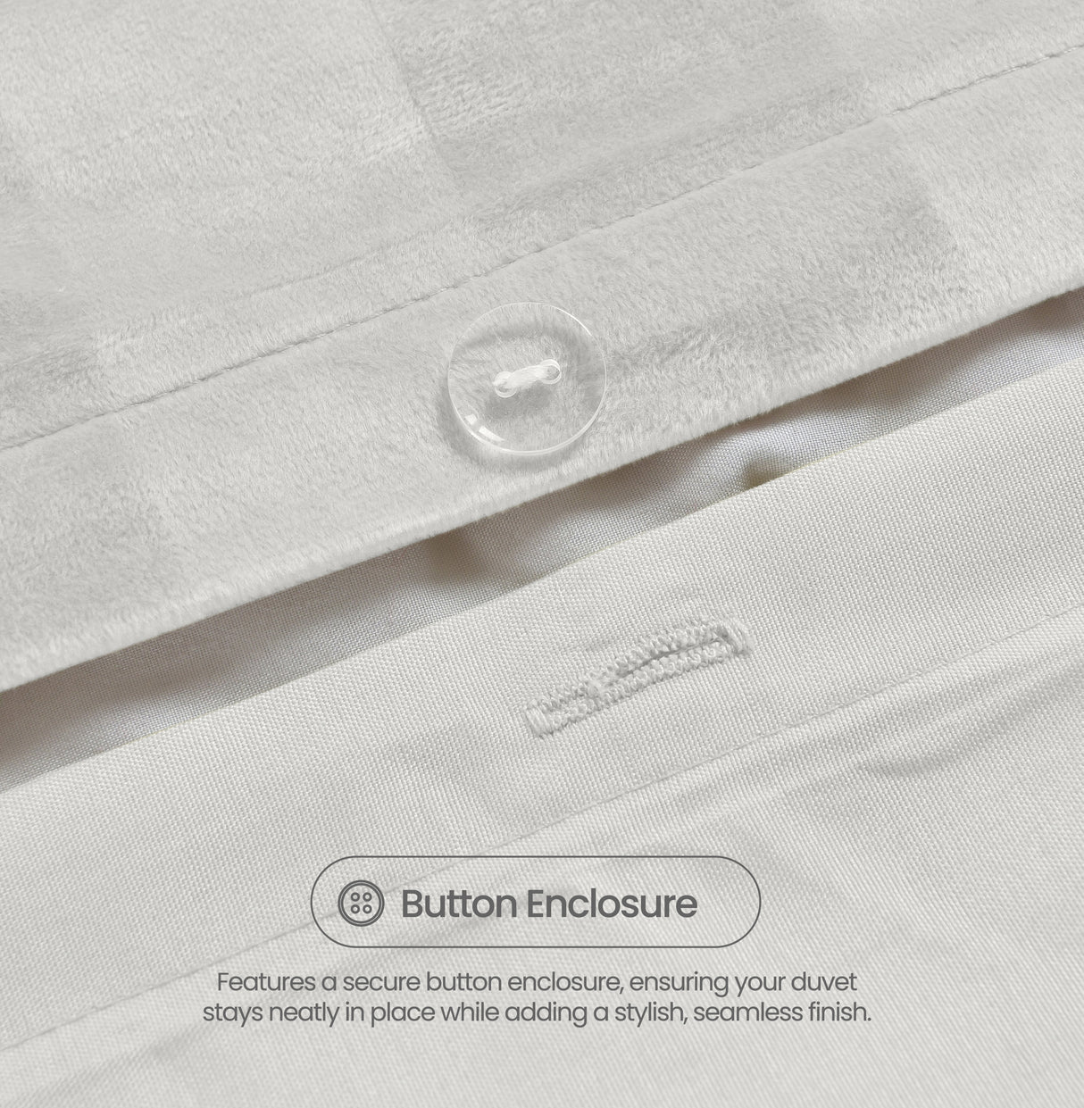 Velosso Oslo Luxury Velvet Stripe Duvet Cover and Pillowcase Set