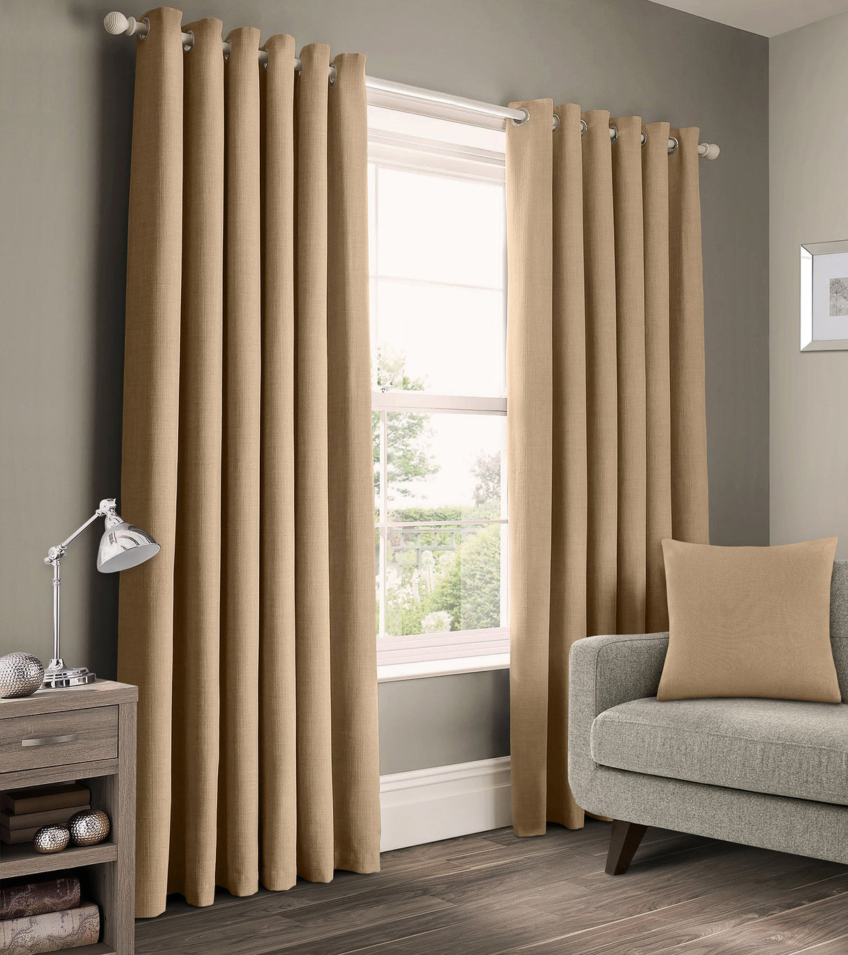 Velosso Panama Ring Top Curtains