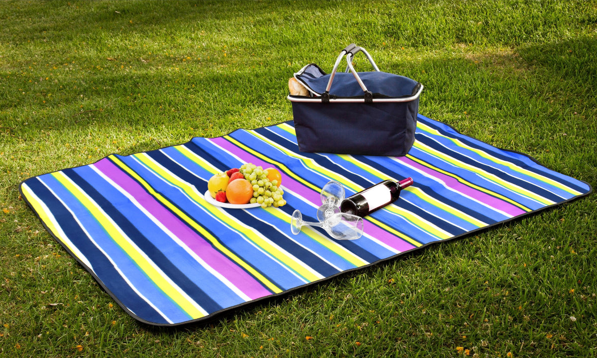Velosso Stripe Picnic Blanket