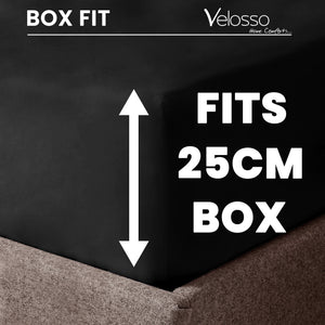 Velosso Microfibre Fitted Sheet