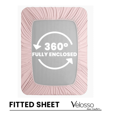 Velosso Microfibre Fitted Sheet