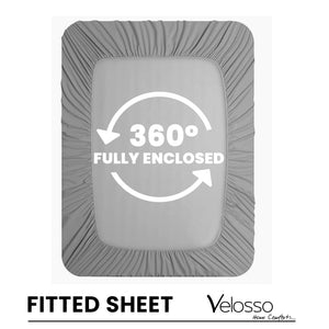 Velosso Microfibre Fitted Sheet