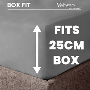 Velosso Microfibre Fitted Sheet
