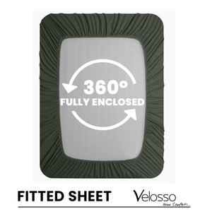 Velosso Microfibre Fitted Sheet