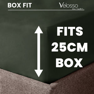 Velosso Microfibre Fitted Sheet