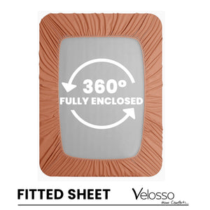 Velosso Microfibre Fitted Sheet