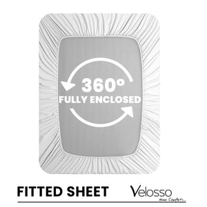 Velosso Microfibre Fitted Sheet