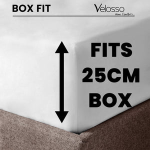 Velosso Microfibre Fitted Sheet