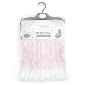 My Little World Nursery Plain Baby Shawl