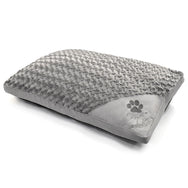 Pet Winks Posy Faux Fur Pet Bed with Removable Cover