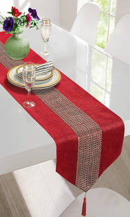 Kitchen Trends Ritz Diamante Table Runner