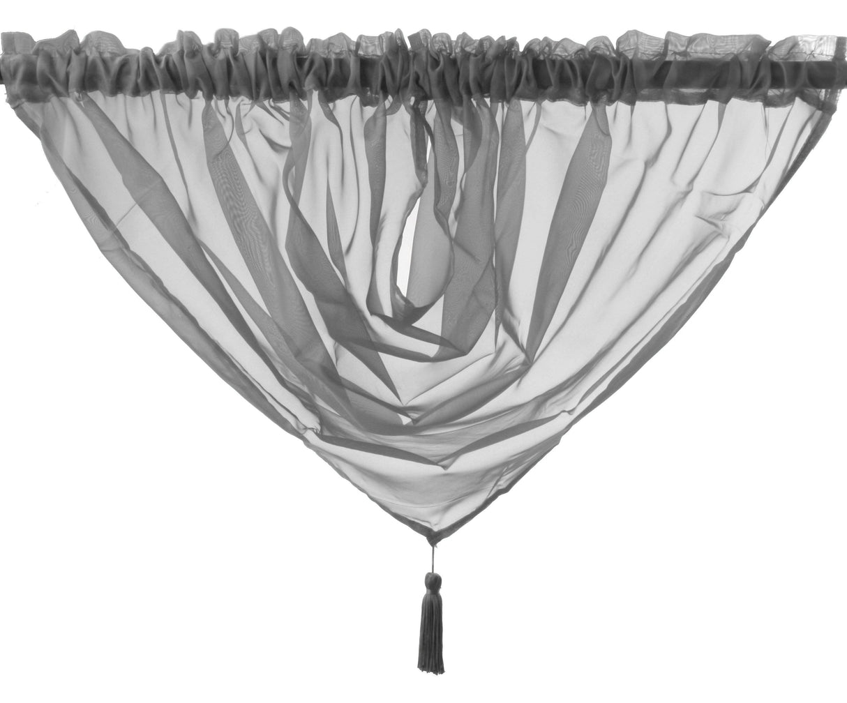 Intimates Riva Plain Sheer Voile Swag